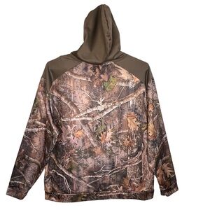 Redhead Realtree Deer Antler Hunting Camo Hoodie Jacket Size XL Pullover Hunting